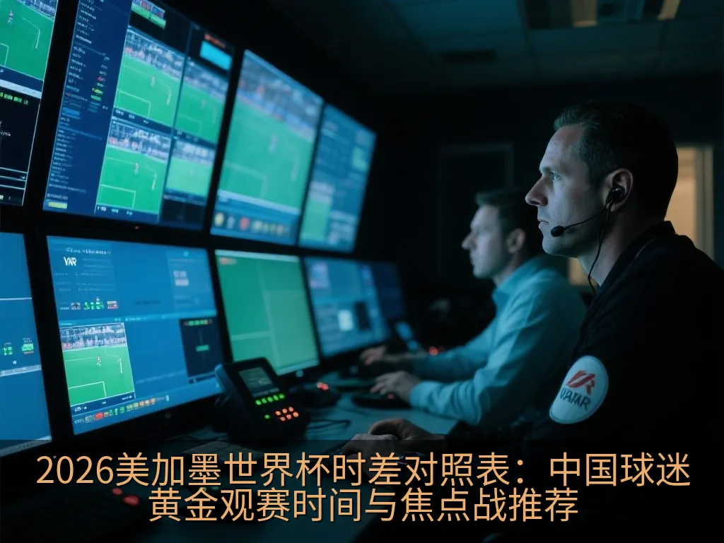 2026美加墨世界杯时差对照表：中国球迷黄金观赛时间与焦点战推荐